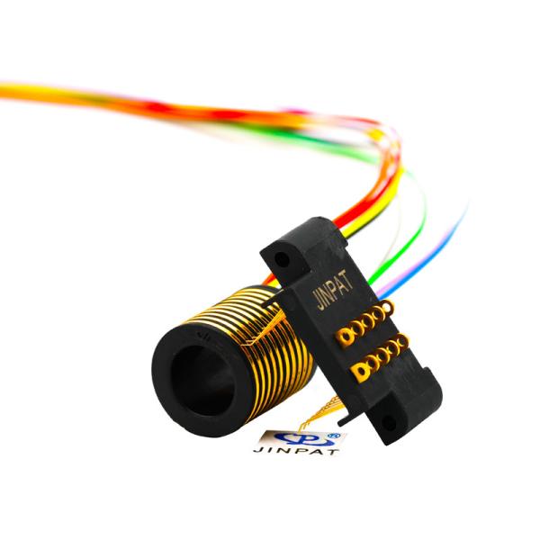 Quality 10 Circuits Electric Slip Ring 100rpm Speed Transmitting 2A for sale