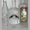 Buy cheap Level Clear Glass Bottle for Wine/Vodka 500ML 750ML Direct Hot Stamping from wholesalers