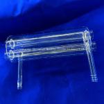 Temperature Heating Tube Furnace Tube High Purity Cyclic Laboratory Quartz Glass