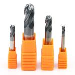 Cast iron 45 Degree End Mill Cutter Head Grooving Carbide Ball Nose End Mill