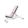 Buy cheap Lady Gym Fitness Equipment Pink Cushion Multi - Adjustable Bench from wholesalers