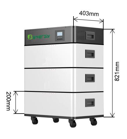 All In One 48V 300Ah 15Kwh Stand Householder Charging Power Station Lifepo4