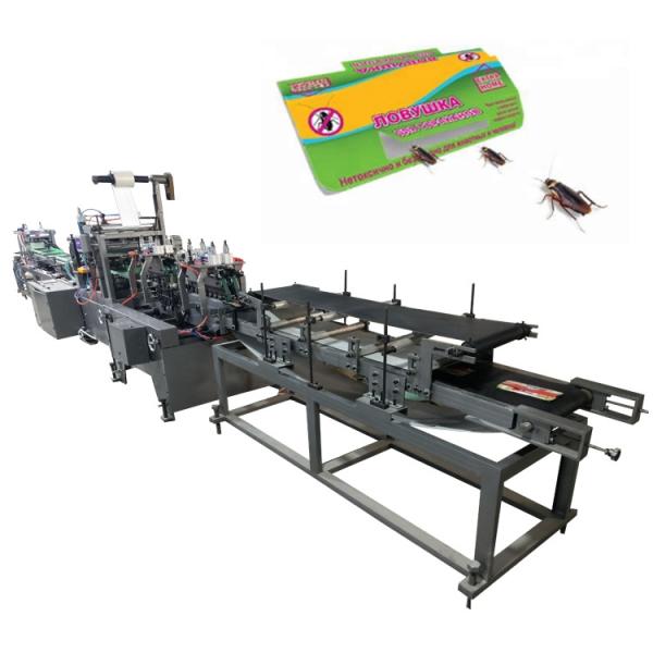 Buy cheap 210mm Mouse Cockroach Rat Glue Trap Making Machine 6000pcs/H from wholesalers