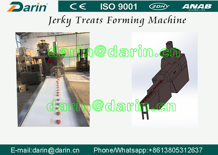 Darin Patented Machine Chicken Jerk Treats Making Machine / Dog Food Production Line with CE Certification