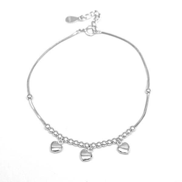 Buy cheap Luxury Silver Cubic Zirconia Bracelet , Unique Silver Chain Bracelet from wholesalers