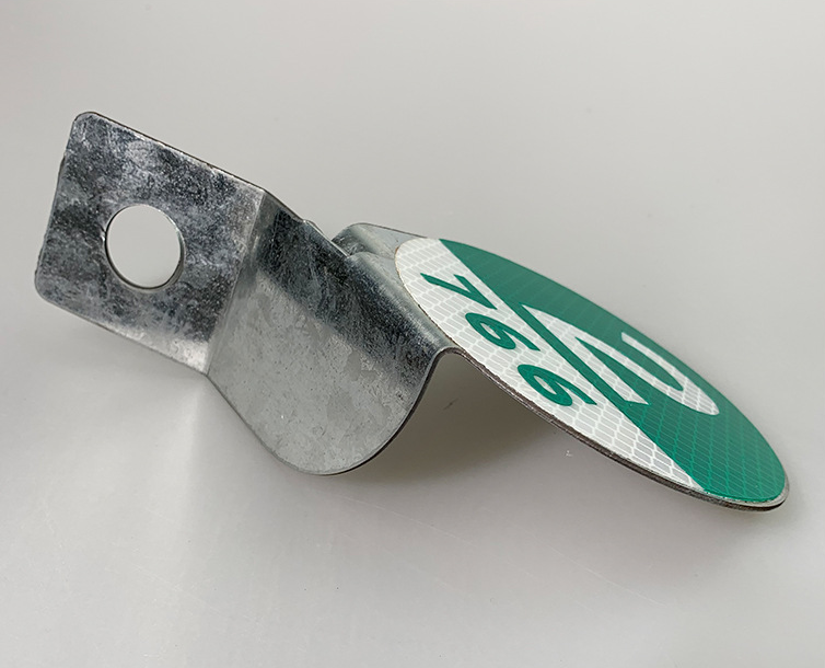 Aluminum Road Marking Reflector with Casting Aluminum Alloy Plastic Body Material