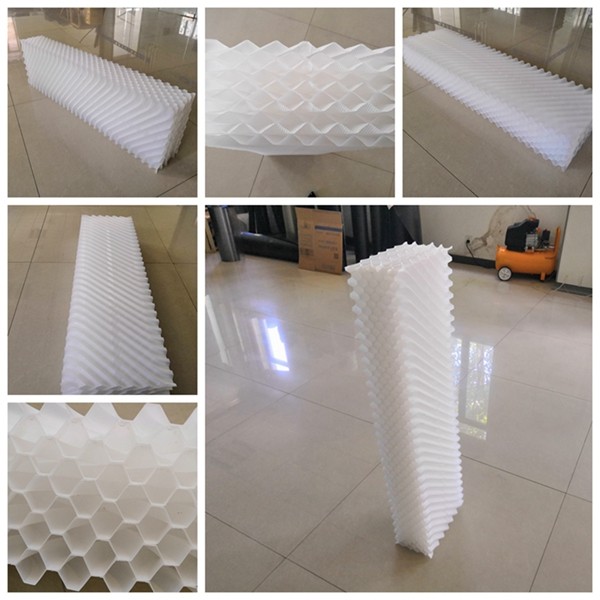 PP Crossflow Cooling Tower Infill Media Cooling Tower Fills Replacement