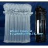 Buy cheap air cushion pillow bags, inflatable air filled pillow bag, shockproof recycable air pillow glass bottle bag, bagplastics from wholesalers