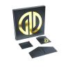 Buy cheap Custom Logo Luxury Cardboard Packaging Box Black color for DIY Gift Product from wholesalers