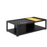 Buy cheap Fashion Designer Storage Rectangle Wood Coffee Table from wholesalers