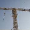 Buy cheap Red Hammerhead Boom Crane 12T for tall building from wholesalers