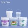 Buy cheap Sale Food Grade 1L-20L Plastic Paint Bucket with Handle Sealing Lid and Customized Logo from wholesalers