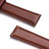 Buy cheap Luxury Black Leather Watch Strap Odm 14mm Watch Strap Fashion Genuine from wholesalers