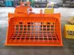 Non Rotating Zx50 Sieve Bucket For 5 Tonne Excavator 0.6 Cbm Capacity