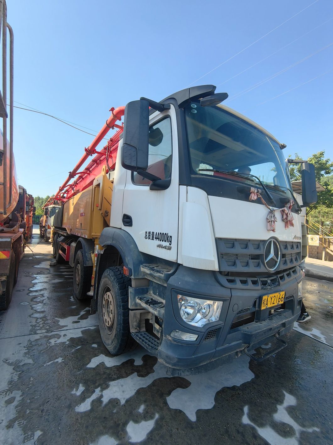 20 - Year Sy Benz Chassis Pump Car for Sale