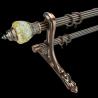 Buy cheap Crystal Glass Double Ended Air Stainless Steel Curtain Tube from wholesalers