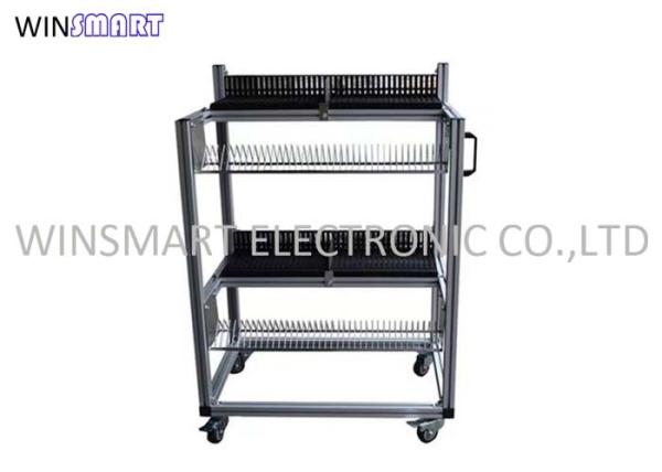 Buy cheap 40pcs/Layer SMT Feeder Trolley FUJI NPT Feeder 4 ESD Wheels from wholesalers