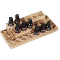 Buy cheap Multifunctional wooden 4-layer essential oil storage shelf display shelf product