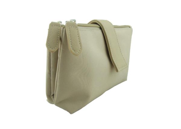 Buy cheap Good Hand Feeling Organizer Bags For Travel , Durable Microfiber Cosmetic Travel Bag from wholesalers