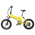 28MPH Fat Tire Foldable Electric Bike , 6061Alu 7 Speed Electric Bike