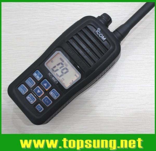 Buy cheap IC-M23 Buoyant ICOM VHF Marine Transceiver waterproof IP67 floating walkie talkie from wholesalers
