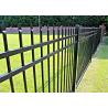 Buy cheap 6x8ft Wrought Iron Garden Fence , ISO Rod Iron Fence Panels from wholesalers