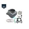 Buy cheap 4 Stroke Air Cooled Motorcycle Cylinder Kit For Yamaha YBR250 74mm Bore Size from wholesalers