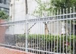 Powder Coated Wall Boundary Line Fencing Double Beam With 80*80mm Square Pipe