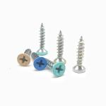 Customized Color Paint Self-Tapping Paint Furniture Screws Countersunk Cross