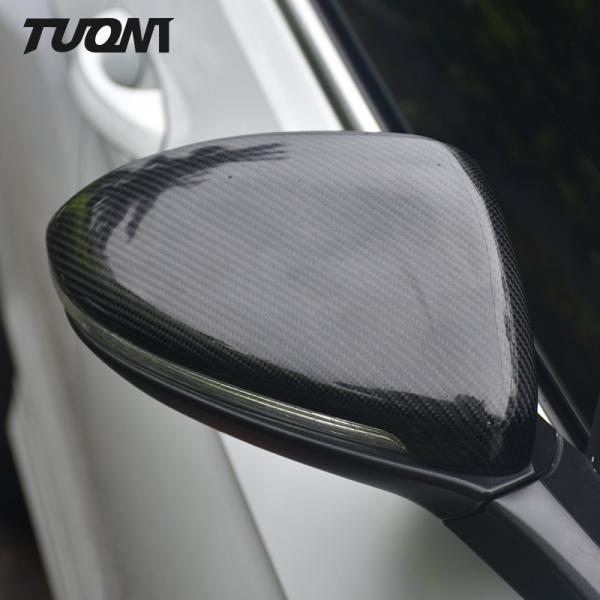 Right Carbon Fiber Side Mirror Cover Volkswagen Scirocco Passat Beetle CC