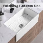 Buy cheap Villa Apartment Apron Front Farmhouse Sink 33 Inch Kitchen Sink from wholesalers