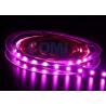 Buy cheap 5050 LED Strip Lights Pink Color 25000K , 12 / 24 Volts Led Light Strips 12mm FPC from wholesalers
