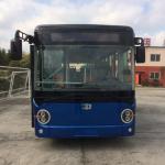 6.6m 24 Seater Electric City Bus Zero Emission 270km Range Mileage