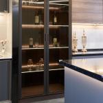 Modern Fashion Particle Board MDF Door Modern Modular Kitchen Cabinets