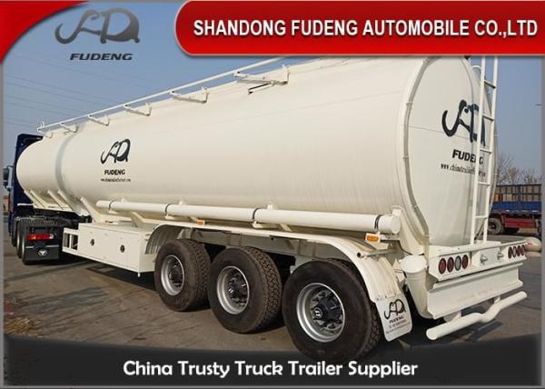 Buy cheap Mechanical Suspension 40000 Liters 3 Axles Oil Tank Semi Trailer from wholesalers