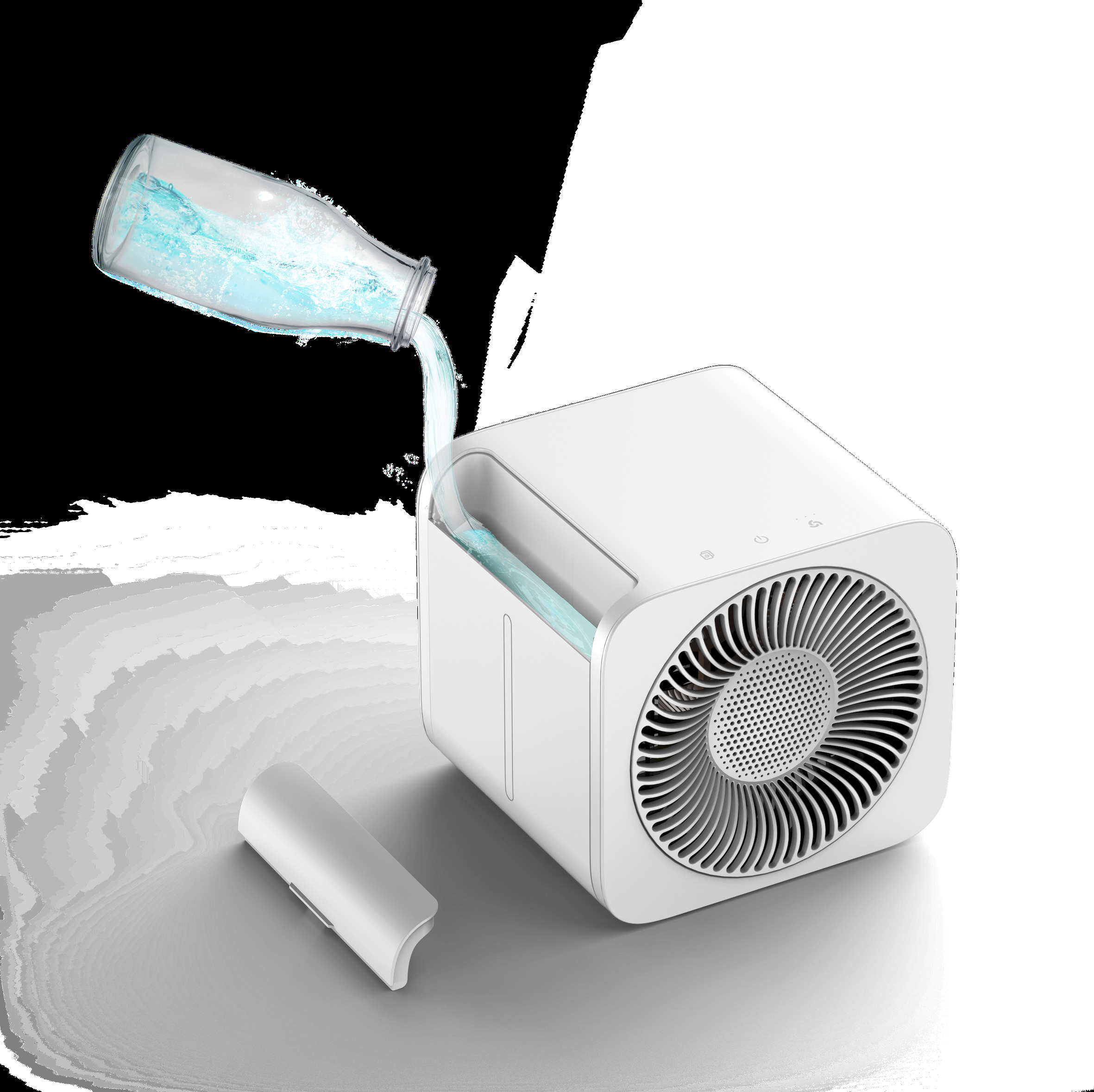 Desktop H13 Filter Air Purifier With Humidifier 5W For Home Allergies