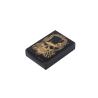 Buy cheap Black PVC Plastic Poker Cards Hot Gold And Silver Stamped from wholesalers