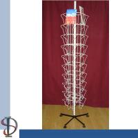Buy cheap Wire Pocket Display Rack / Magazine Metal Display Stand / Books Rack / Greating product