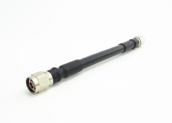 Buy cheap Nickel Plated RF Cable Assemblies N Male To Male Solder Type For Base Station Antenna from wholesalers
