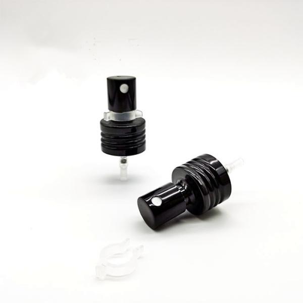 Buy cheap Metal Black Thread 24mm Crimp Spray Pump Head For Perfume Bottles from wholesalers