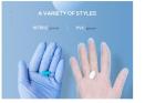 Disposable medical protection nitryl nitrile making line latex surgical gloves