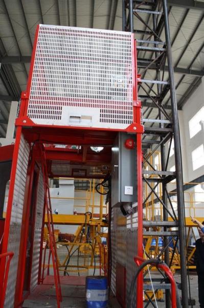 Buy cheap Construction Material Man Material Hoist / Lifting Hoist Equipment With Single And Double Cage from wholesalers