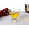Buy cheap Hammered Texture Hand Blown Gold Rim Martini Glasses , Stemless 5 Ounce Martini Glasses from wholesalers