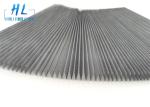 Black Gray Fiberglass Insect Mesh Non-Toxic And Tateless For Pleated Screen