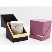 Buy cheap Decorative Organic Paper Candle Gift Box Folding Cardboard Packing Boxes With product