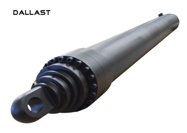 Buy cheap Industrial Flange Hydraulic Cylinder , High Pressure Hydraulic Cylinder from wholesalers