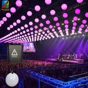 Wholesale Customized DMX RGB LED Lifting Ball Wireless Control Kinetic Light Up Down from china suppliers