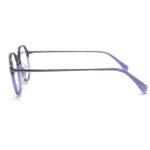 OPT COM003 Fashion-forward Women s Acetate Optical Frame - Round Shape