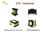 ETD34 Large Power Transformer High Frequency UL Low Height Screen Protect