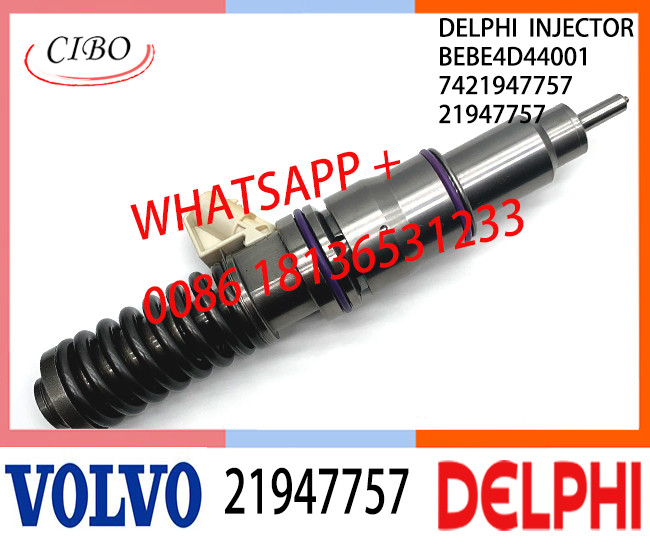 21947757 BEBE4D44001 Fuel engine Diesel Injector 21947757 BEBE4D44001 7421947757 E3.18 for REN-AULTT 11LTR EURO3 LO